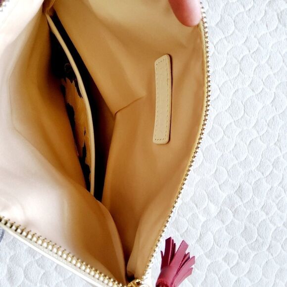 Rachel Pally Bloom clutch purse floral zippered - Picture 7 of 11